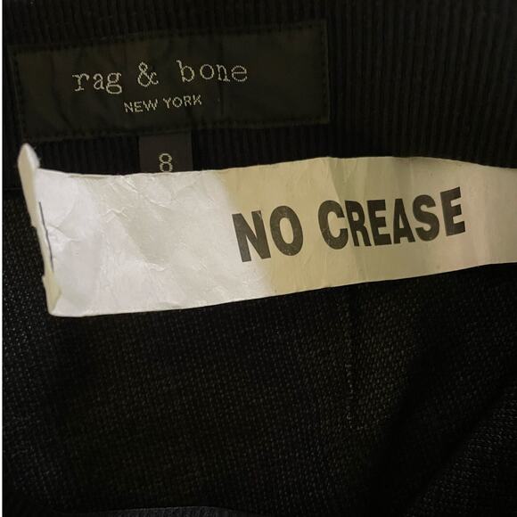 Rag & Bone Simone Plaid Crop NO Crease Pant size 8 - Picture 10 of 10